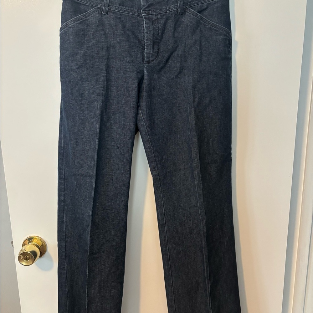 Lee Dark Blue Natural Straight Leg Jeans Cozy Feminine Core